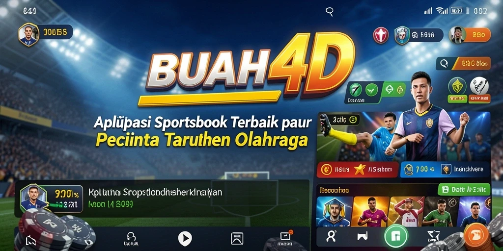 Tampilan inti BUAH4D yang menarik dan interaktif dalam taruhan olahraga.