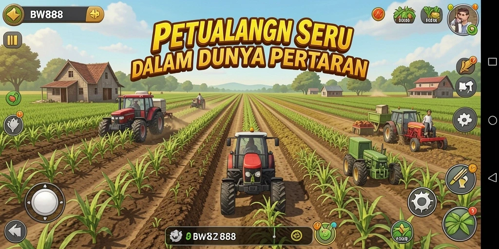 Tampilan gameplay BW888 yang menawan dan penuh warna.