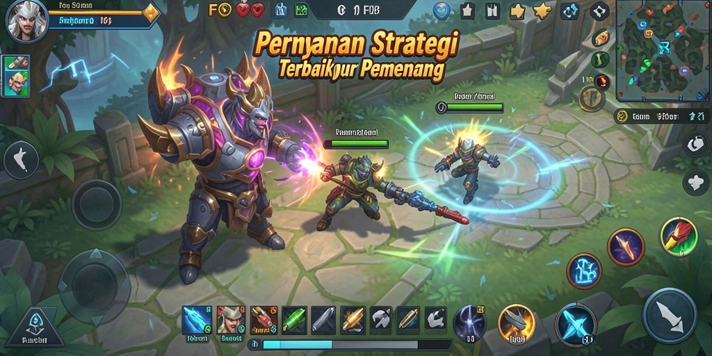 Screenshot gameplay FO8 menampilkan pertempuran strategi yang intens.