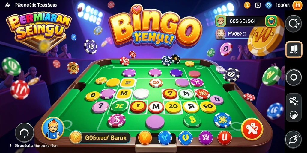Tampilan menarik dari gameplay Bingo di FW66.