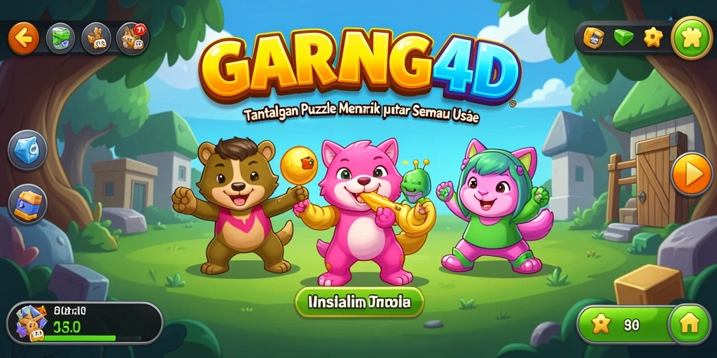 Screenshot utama GARANG4D menampilkan gameplay menarik dengan berbagai puzzle.