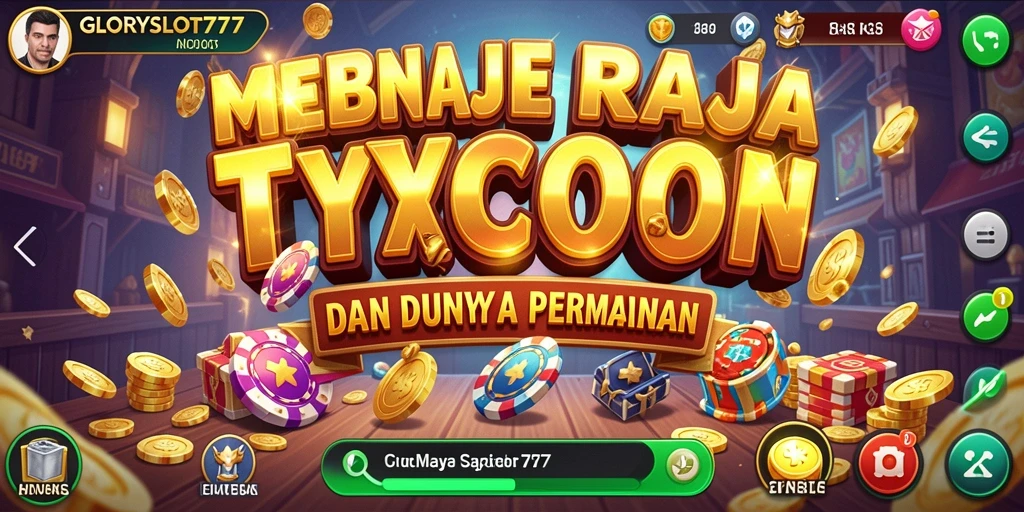 Tampilan gameplay menarik dari GLORYSLOT777 yang penuh strategi Tycoon.