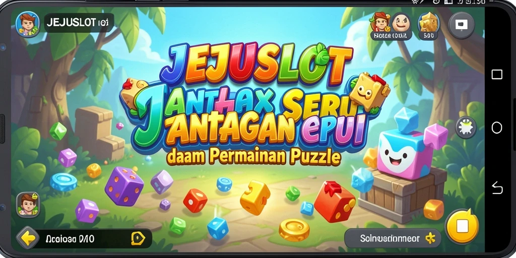 Tangkapan layar permainan JEJUSLOT yang menampilkan tantangan puzzle yang menarik.
